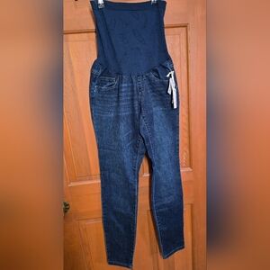 Jessica simpson womens maternity jeans blue sz m nwt